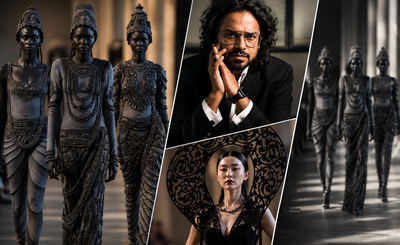 How Rahul Mishra’s Autumn/Winter collection, Devi, walks the tightrope between couture and costume